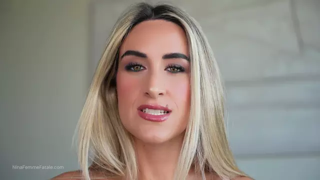 Poster: Nina Femme Fatale - Gaze-Locked (ASMR JOI) -Handpicked Jerk-Off Instruction