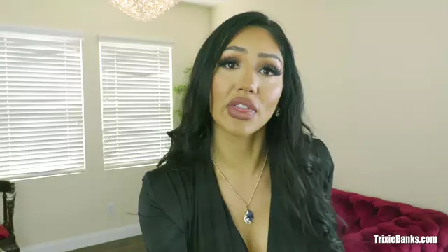 Poster: Trixie Banks - Proud Of Home Wrecking You -Handpicked Jerk-Off Instruction