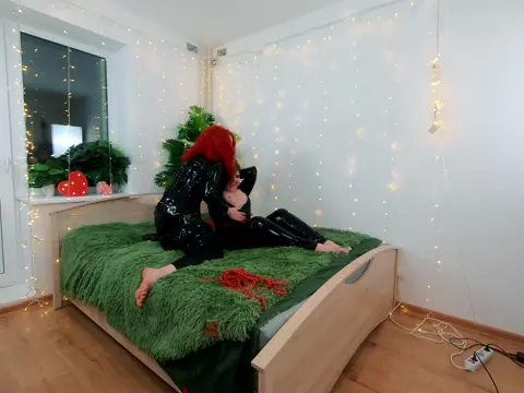 Poster: ARYA GRANDER - Backstage Video Of Lesbian Fetish Fun - Light FemDom