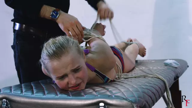 Poster: RF MOVIES - Vila. Tickling In Hogtie And Ballgagged