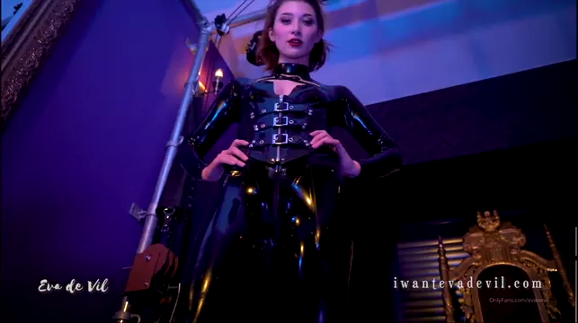 Poster: Eva De Vil - EXCLUSIVE CATSUIT HUMILIATRIX