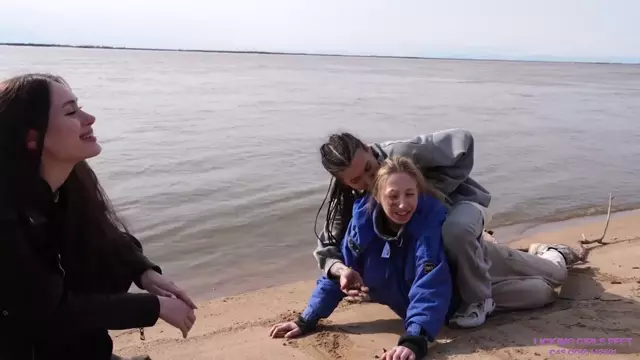 Poster: SARAH and VICTORIA - Humiliation by the lake! (HD)