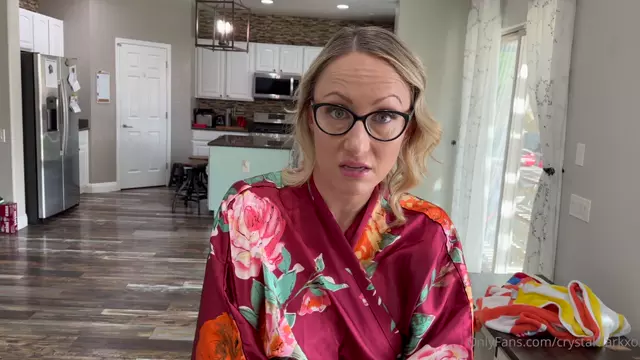 Poster: Crystal Clark - Stepmom Gets Caught Skinny Dipping