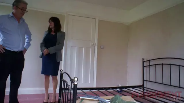 Poster: Beaten Over Bed-end