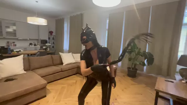 Poster: LADY NIKITA - Hard Bdsm Spanking In Latex Poster: LADY NIKITA - Hard Bdsm Spanking In Latex