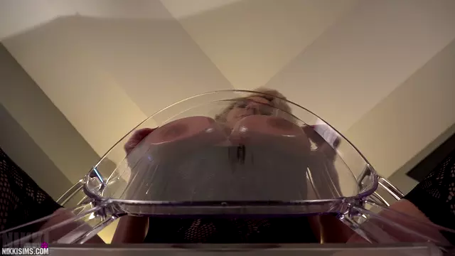 Poster: NikkiSims - Baby Oil And Glass FullHD 1080p